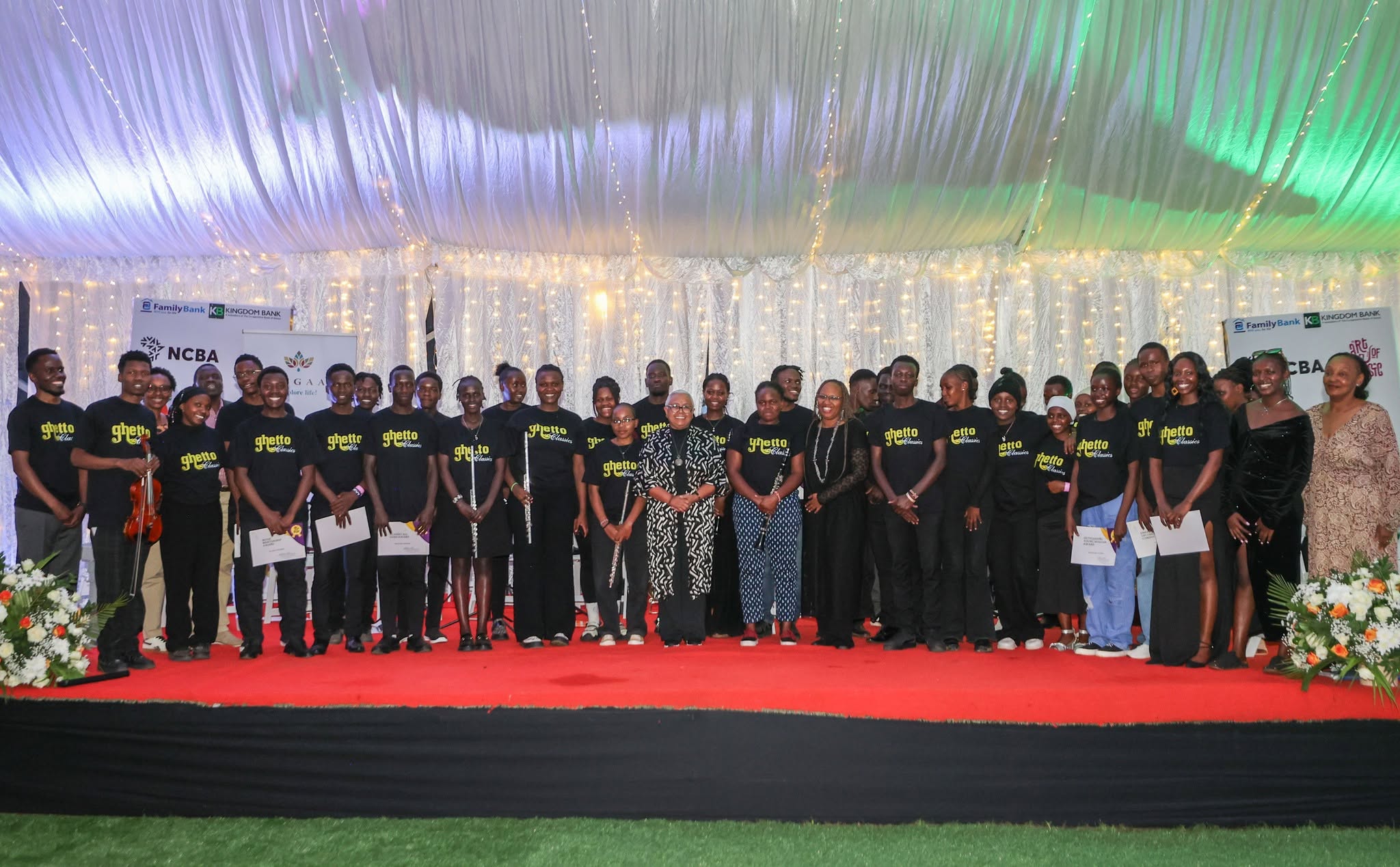 Former First Lady Margaret Kenyatta Champions Youth Empowerment Through Art and Music
